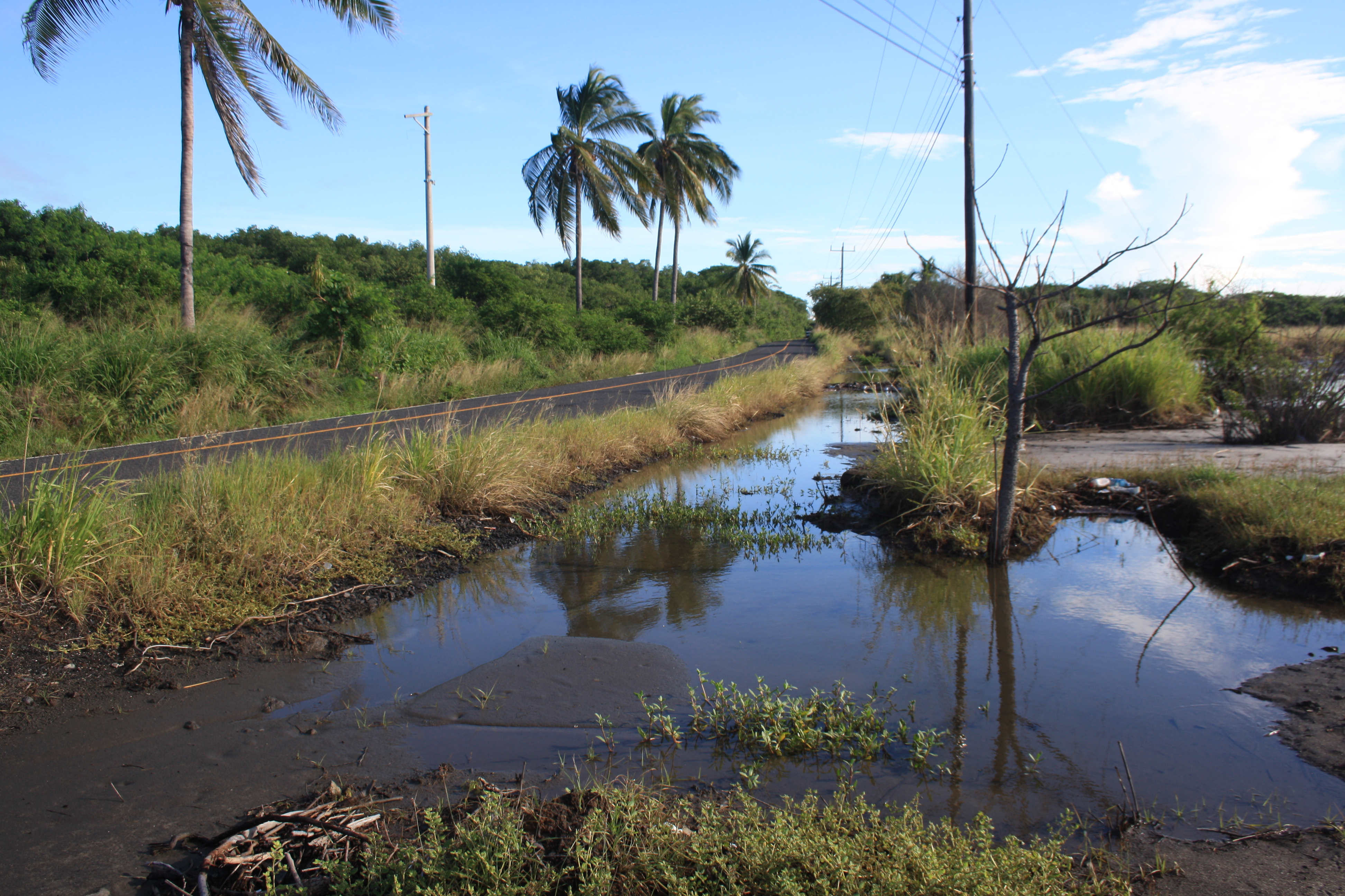 Marejadas están afectando carretera de Punta Chame | Critica - Crítica