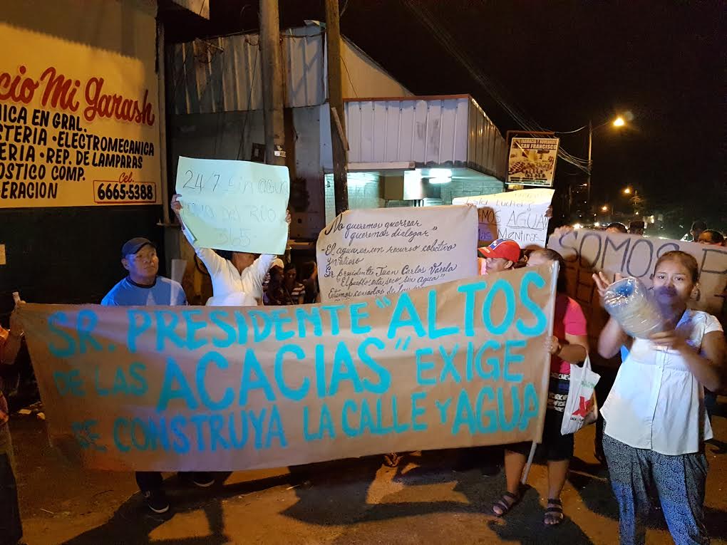 Comunidades de Arraiján protestan por falta de agua - Crítica