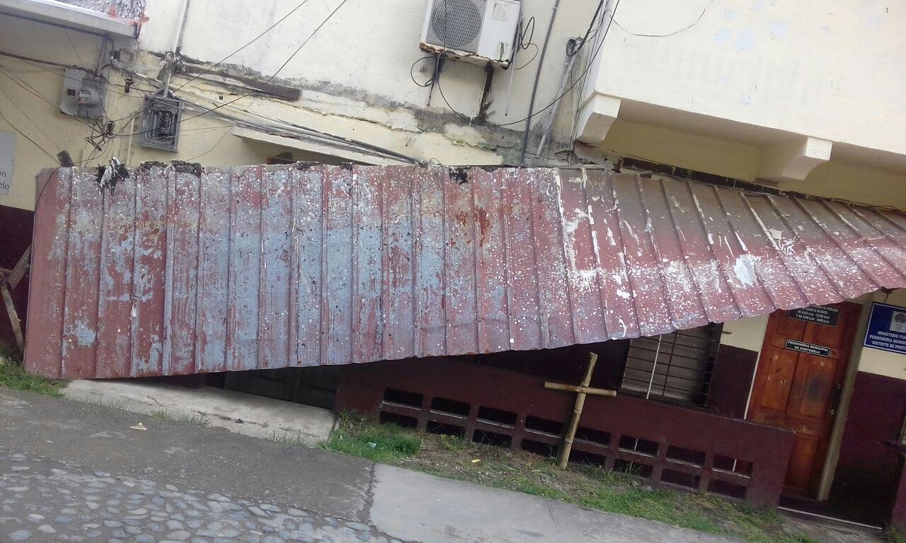 Se cae el techo de la Alcaldía de Portobelo - Crítica