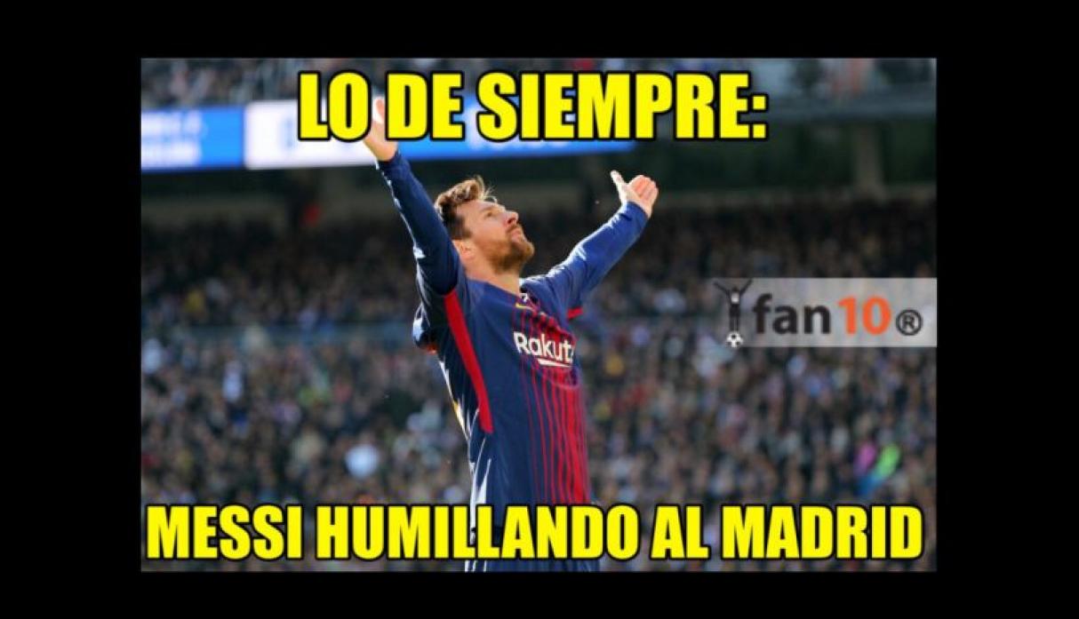 Los Mejores Memes De La Goleada Del Barcelona Al Real Madrid Critica